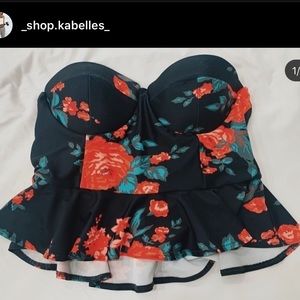 Strapless Swimsuit Top